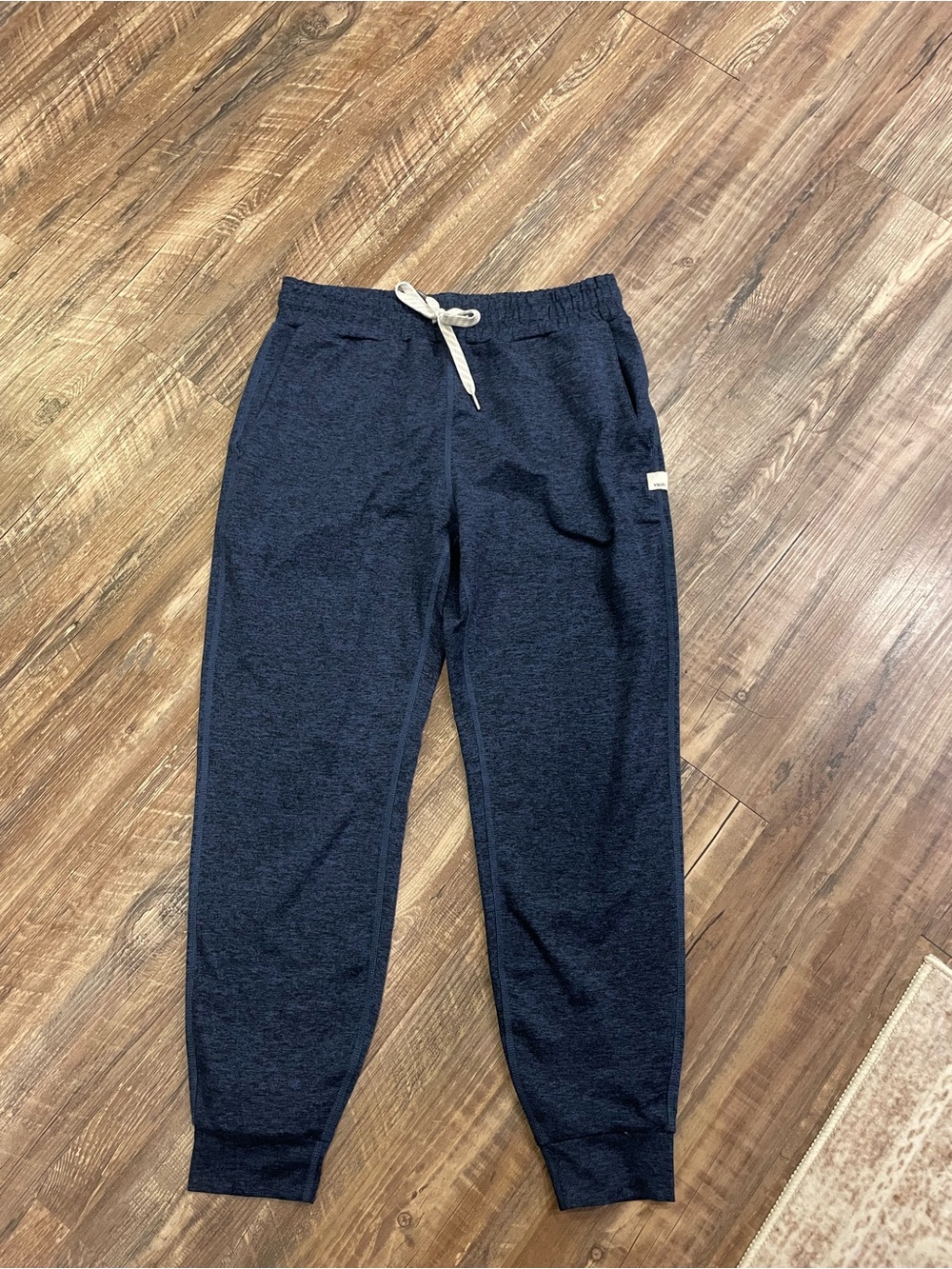 Vuori Navy Drawstring Performance Joggers